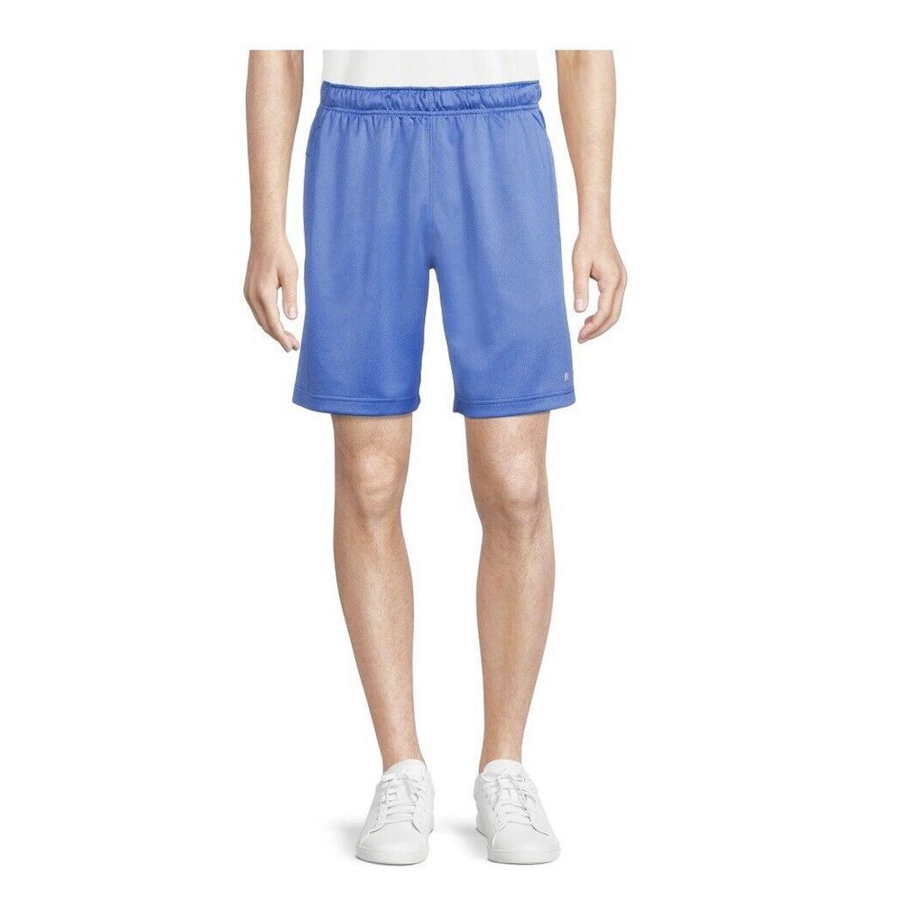 Russell Men's Core Performance Active Shorts Blue 2XL(44-46)
